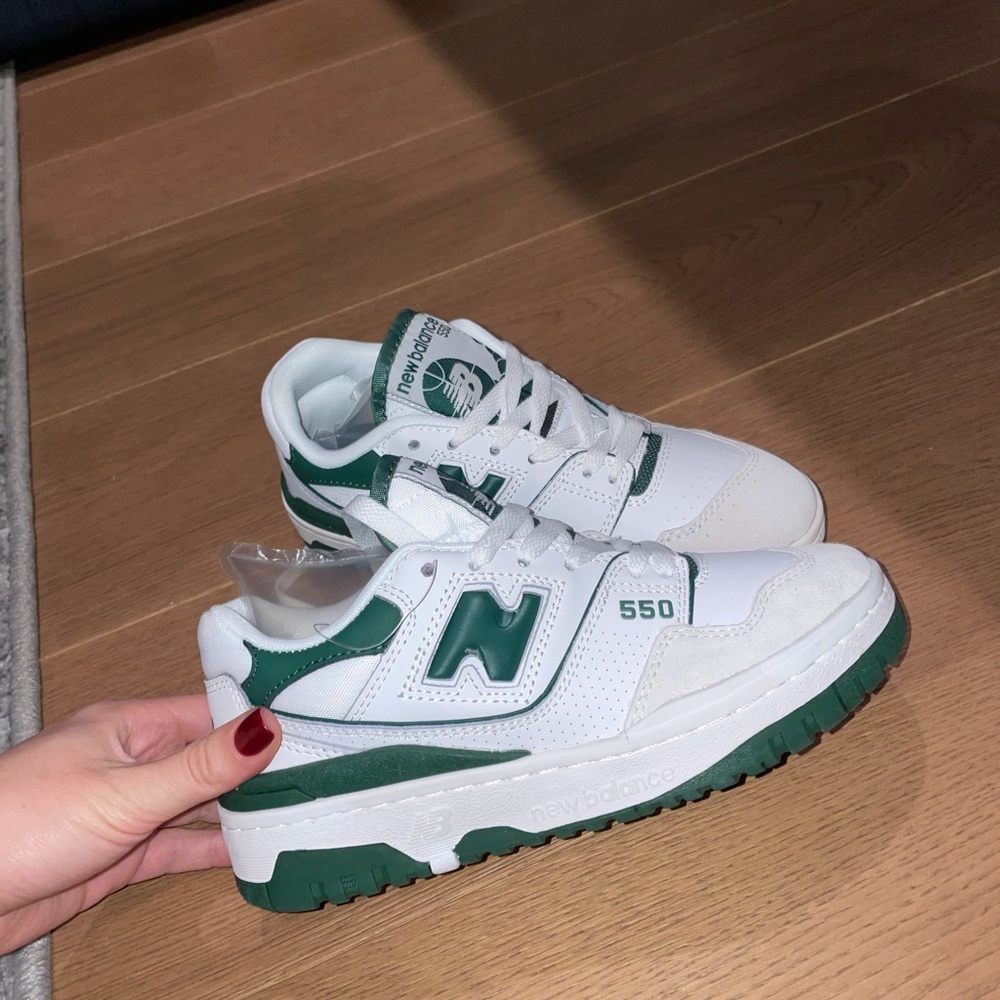 New Balance 550 white and grey